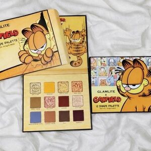 Glamlite x Garfield 12-Shade Eyeshadow Palette Matte & shimmer NIB